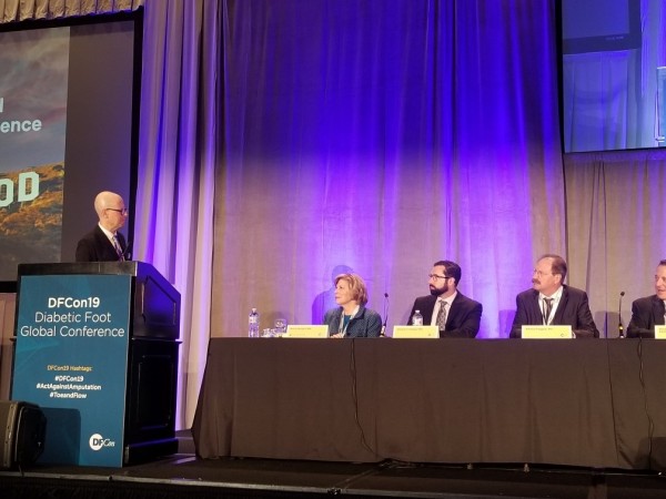 Marcia speaking at DFCON 2019 on panel Marcia speaking at DFCON 2019 on panel