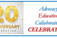 20th anniv image   educate collaborate advocate celebrate